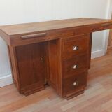 Accounting office teak massive 30s