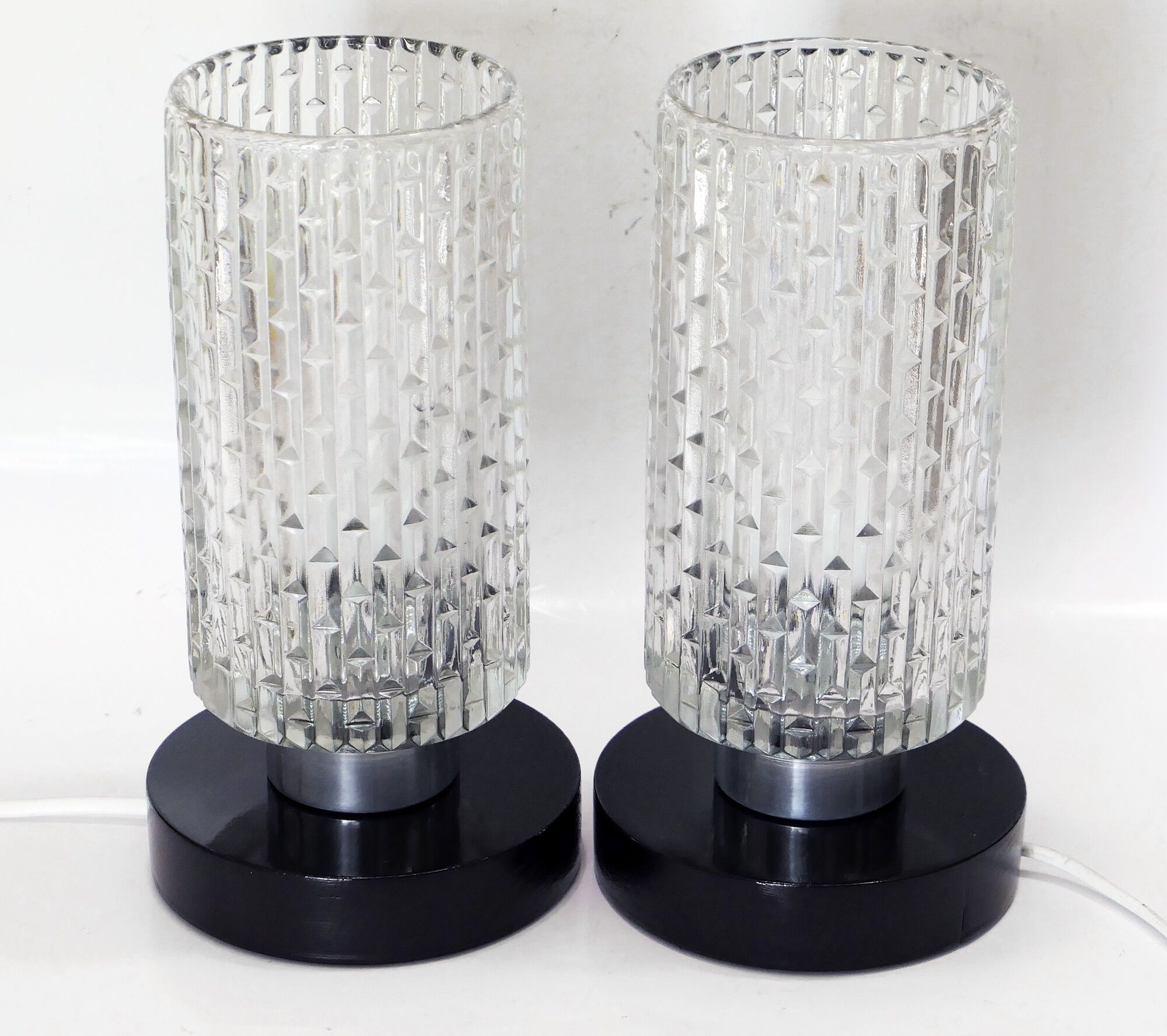 Paire de lampes de table ou chevet 1960's