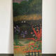 Peinture huile sur bois