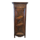 Antique Louis XV bonnetière in carved walnut – Late 18th century