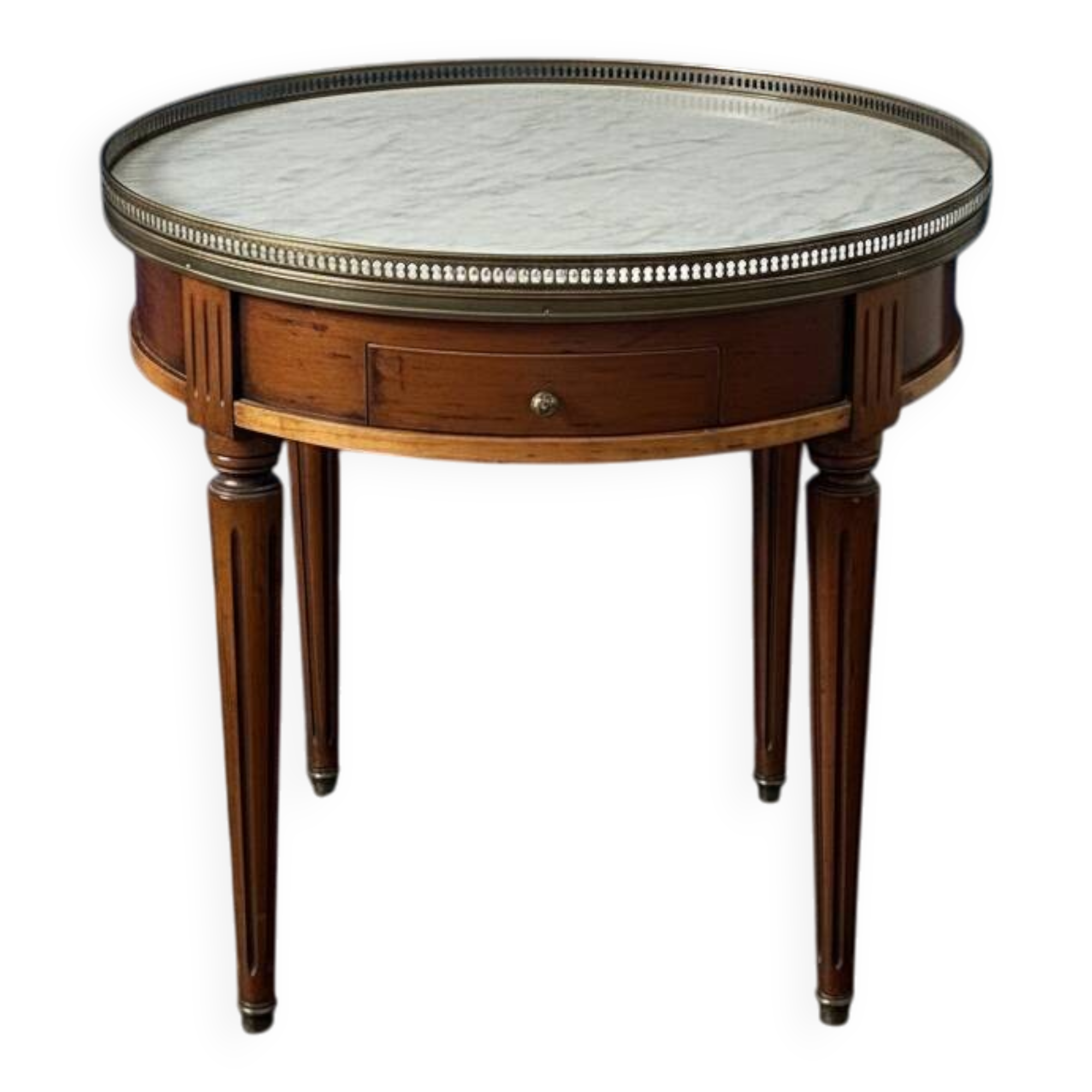 "Louis XVI style 'bouillotte' table"