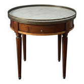 "Louis XVI style 'bouillotte' table"