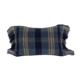 BHV - rectangular blue cushion