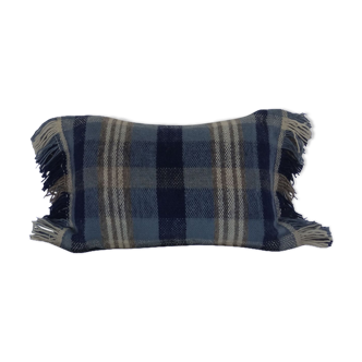 BHV - coussin bleu rectangulaire