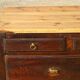 Large chest of drawers, former trouser rack