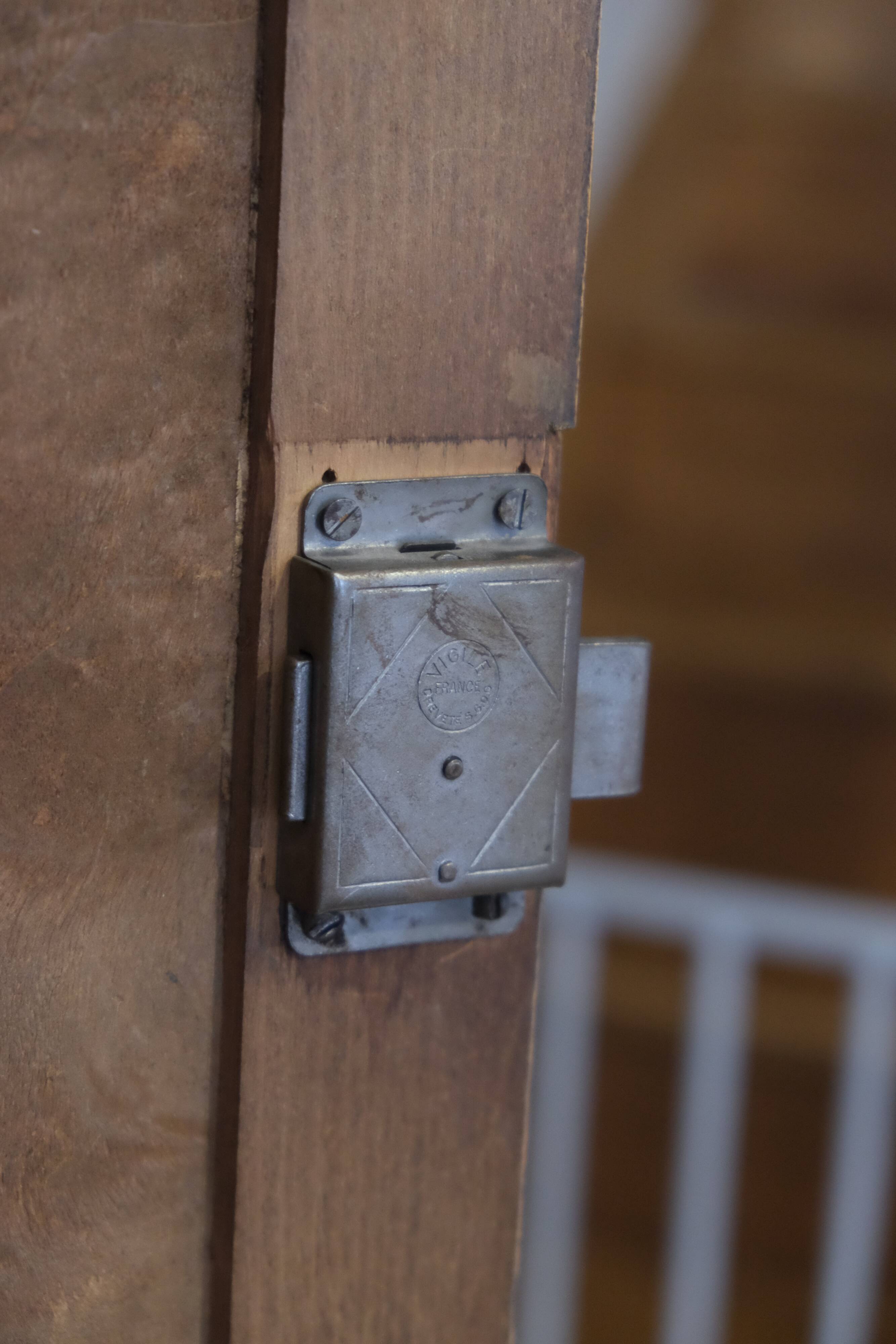 Wardrobe with mirror paris vintage