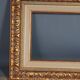 Cadre bois doré 39x28,5 feuillure 27x16 cm état neut SB