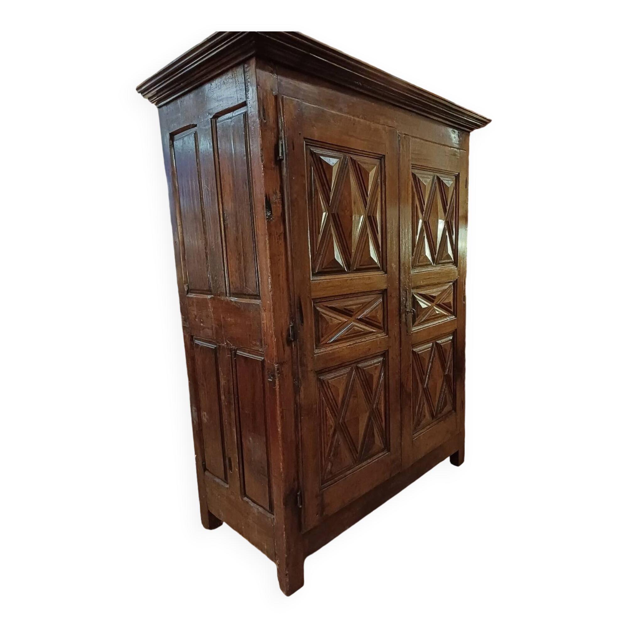 Small 17th century Louis 13 wardrobe