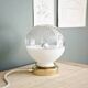 Lampe à poser verre bicolore