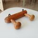 Vintage folk art wall coat rack