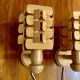 Pair of scandinavian design wall lights 1960.