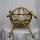 Rattan armchair