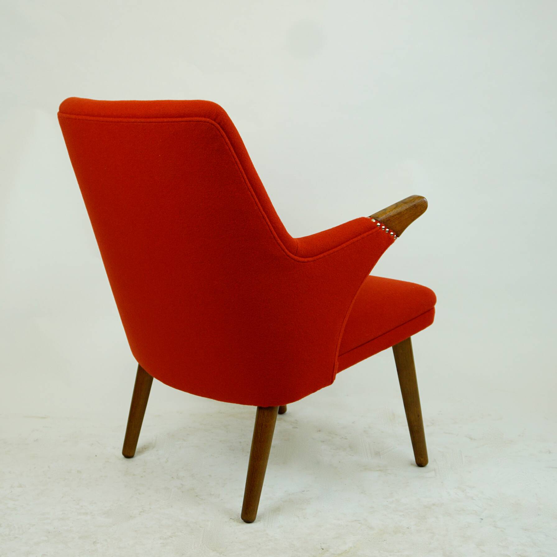 Teak armchair by Svend Skipper, Scandinavian.