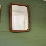Old rectangular mirror