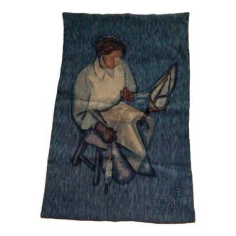 L. toffoli aubusson tapestry, jean laurent 1976