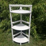 Rattan shelf