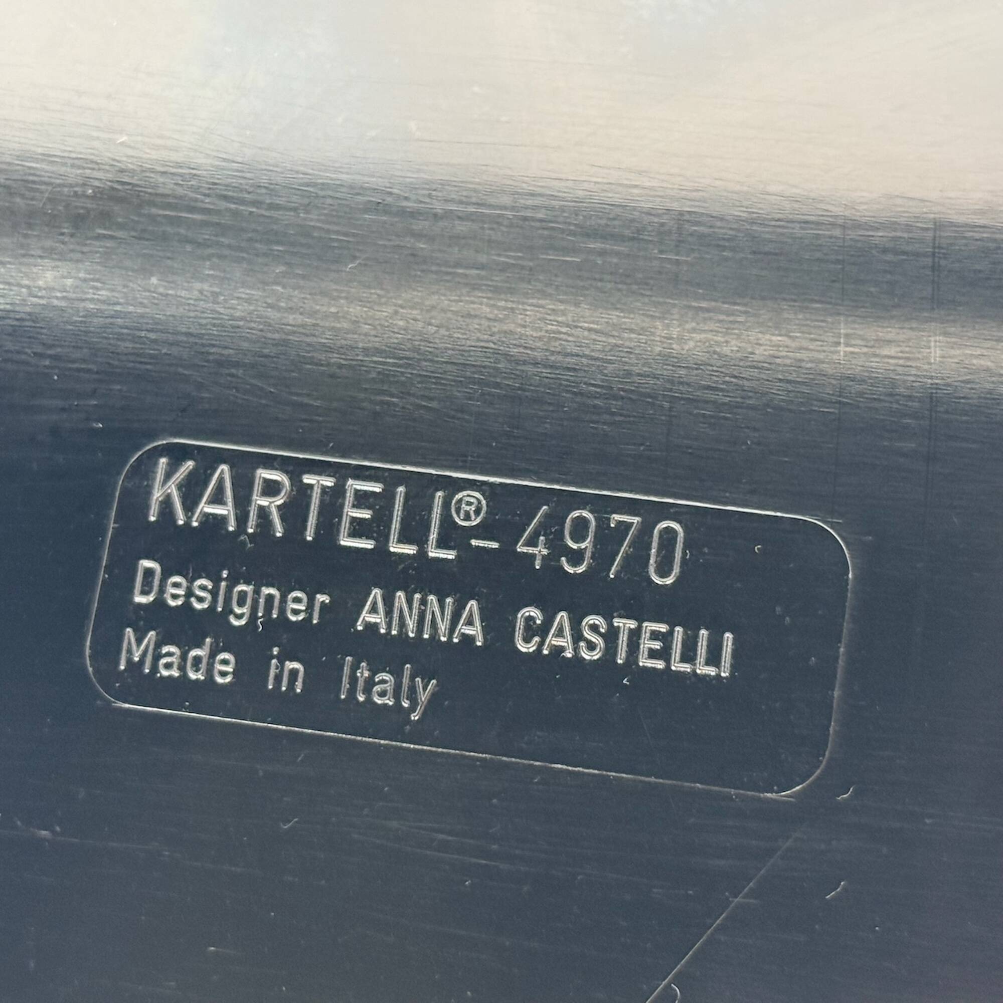 Modules de rangement Kartell design Anna Castelli Ferrieri Italie années 60