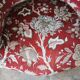 Fauteuil crapaud en velours