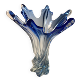 Italian Murano swirl vase