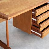 vintage oak desk
