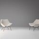 Cosmos Living Room Set of 3 by Augusto Bozzi for Saporiti, Italy, 1954