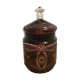 Bohemian crystal pot