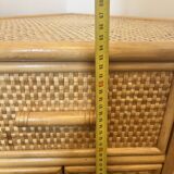 Corner rattan furniture