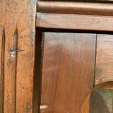 Vintage glass-fronted cabinet