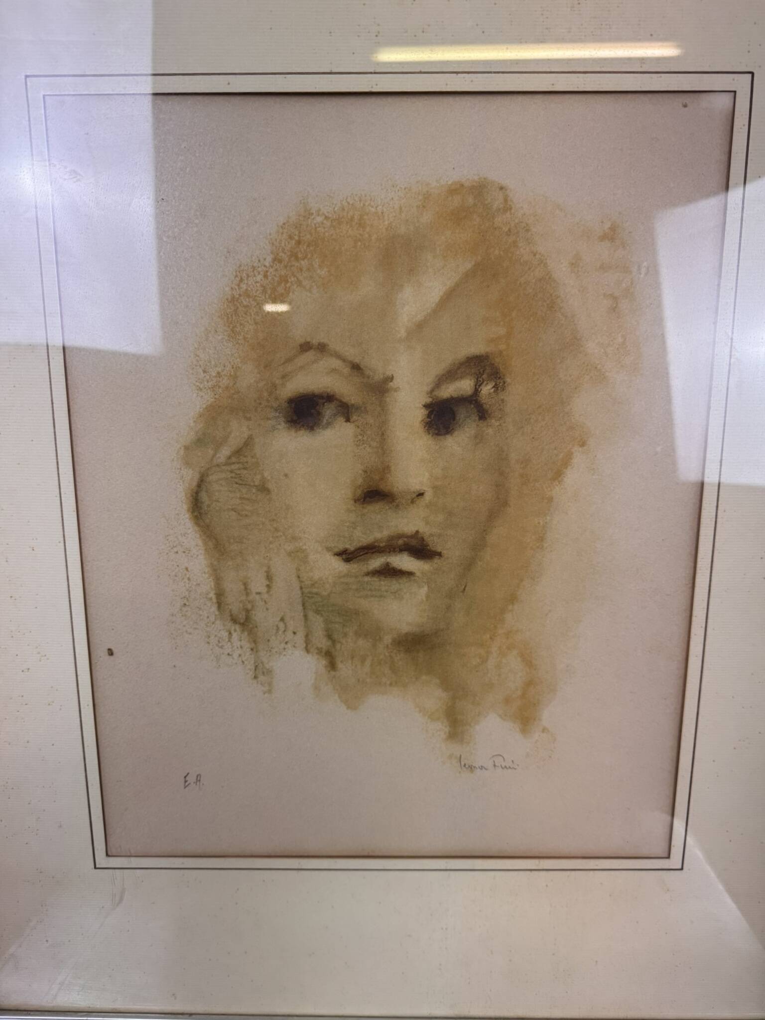 Leonor FINI: Signed lithographed artist's proof / circa 1975