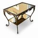 Mirror coffee table, circa 1920