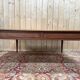 Flat desk – Louis XVI style – Stained beech – To be reupholstered