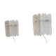 Pair of Scandinavian wall lamps in glass from Orrefors 1960