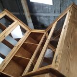 Bistro corner bookcase