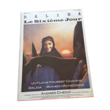 Poster of the film "The Sixth Day" with Dalida