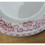 Lot of 6 flat iron earth plates