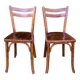 Paire de chaises bistrot Baumann n°56