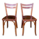 Paire de chaises bistrot Baumann n°56