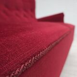 1960s, Swedish 2-seater sofa by Dux Sweden, furniture velour, ash wood.