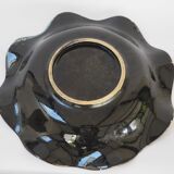 Multicolored earthenware dish