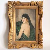 Oil on canvas by Gabrielle Guillot De Raffaillac