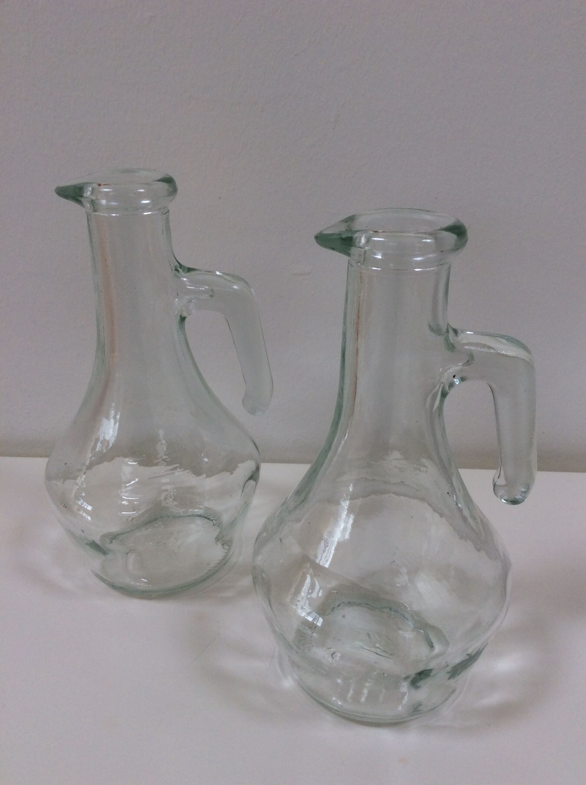 Ancient glass pitchers