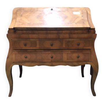 Walnut donkey back secretary
