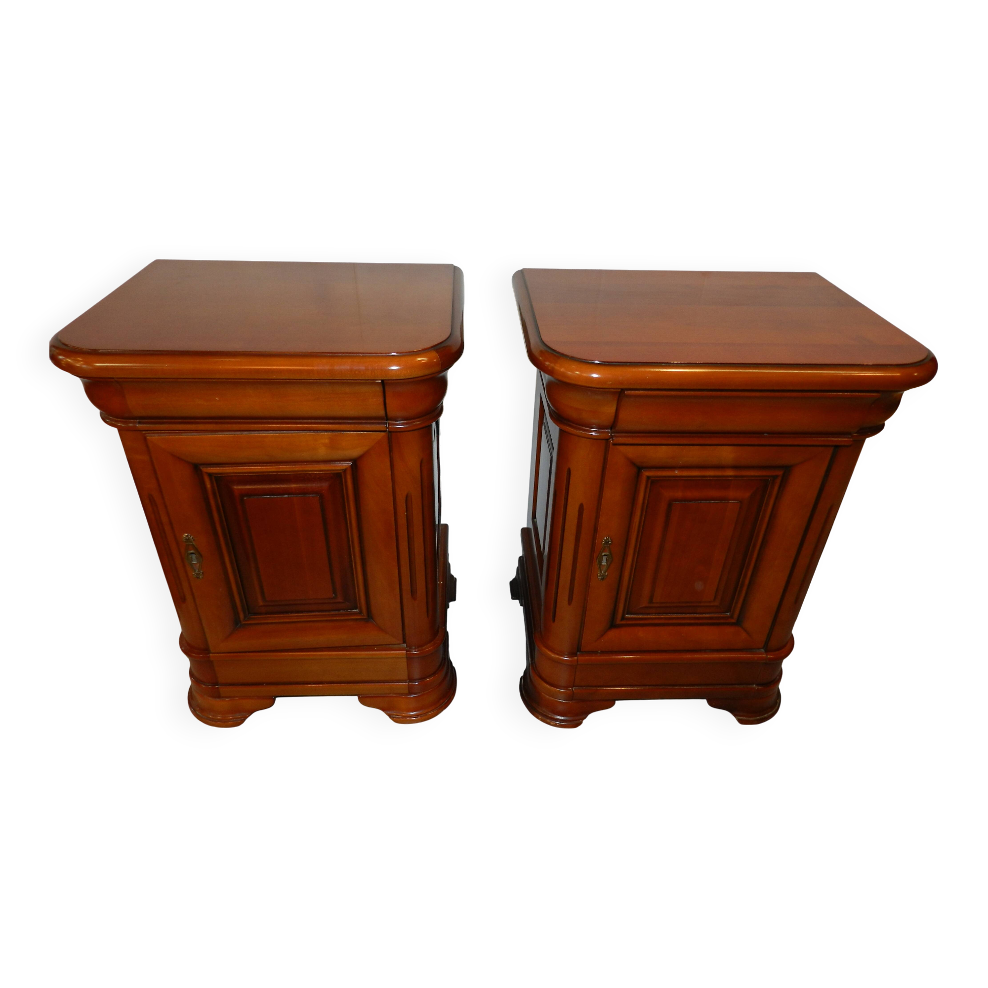 Pair of Louis Philippe bedside tables