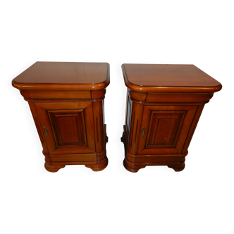 Pair of Louis Philippe bedside tables