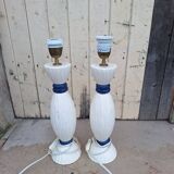 Pair of Kostka lamp bases