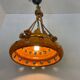 Mid-Century Modern Ceramic Pendant Light, 1970s