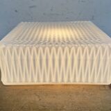 Vintage Wall Or Ceiling Light with Milk Glass, 1970s