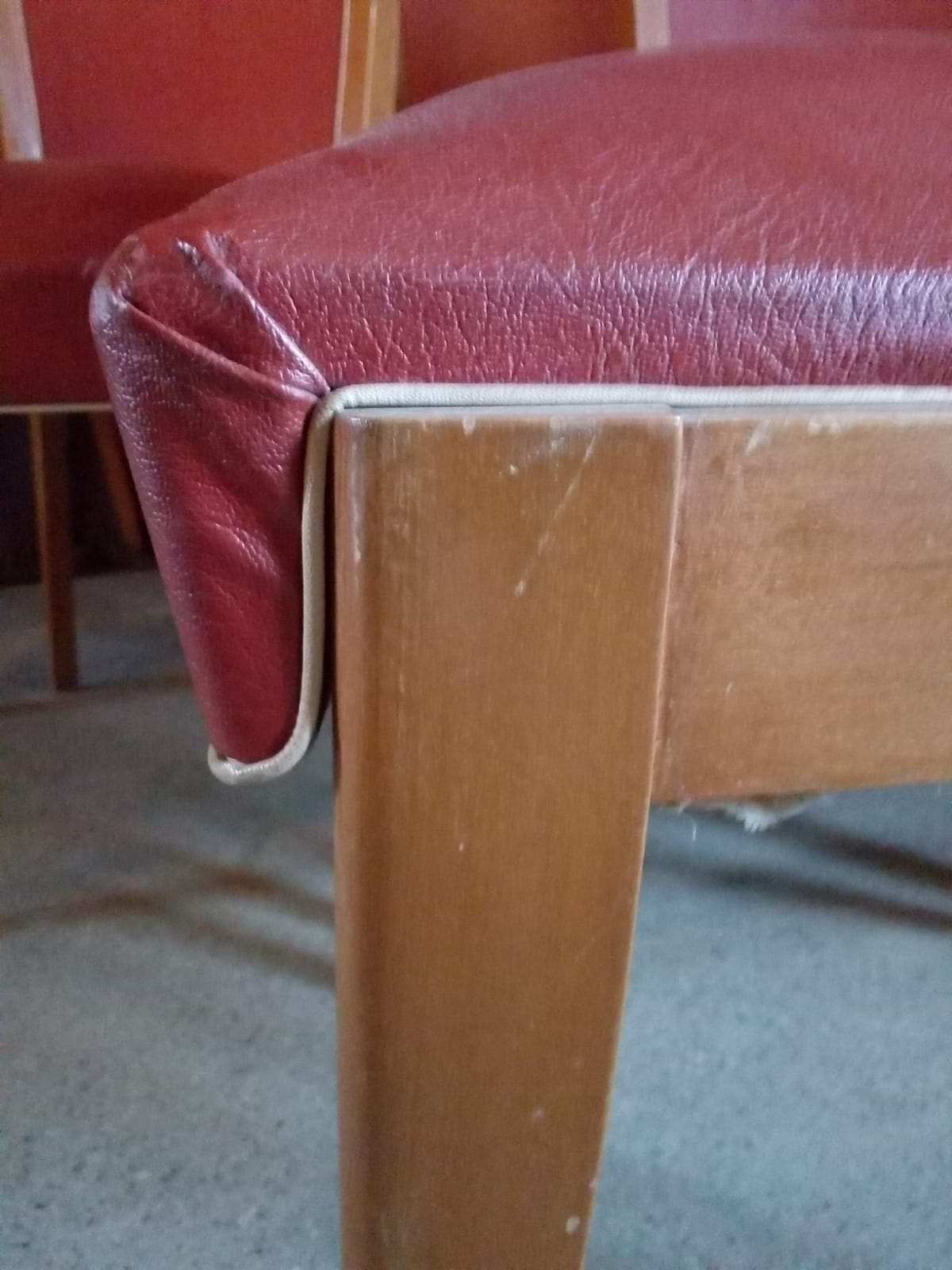 Set of 6 chairs 1960