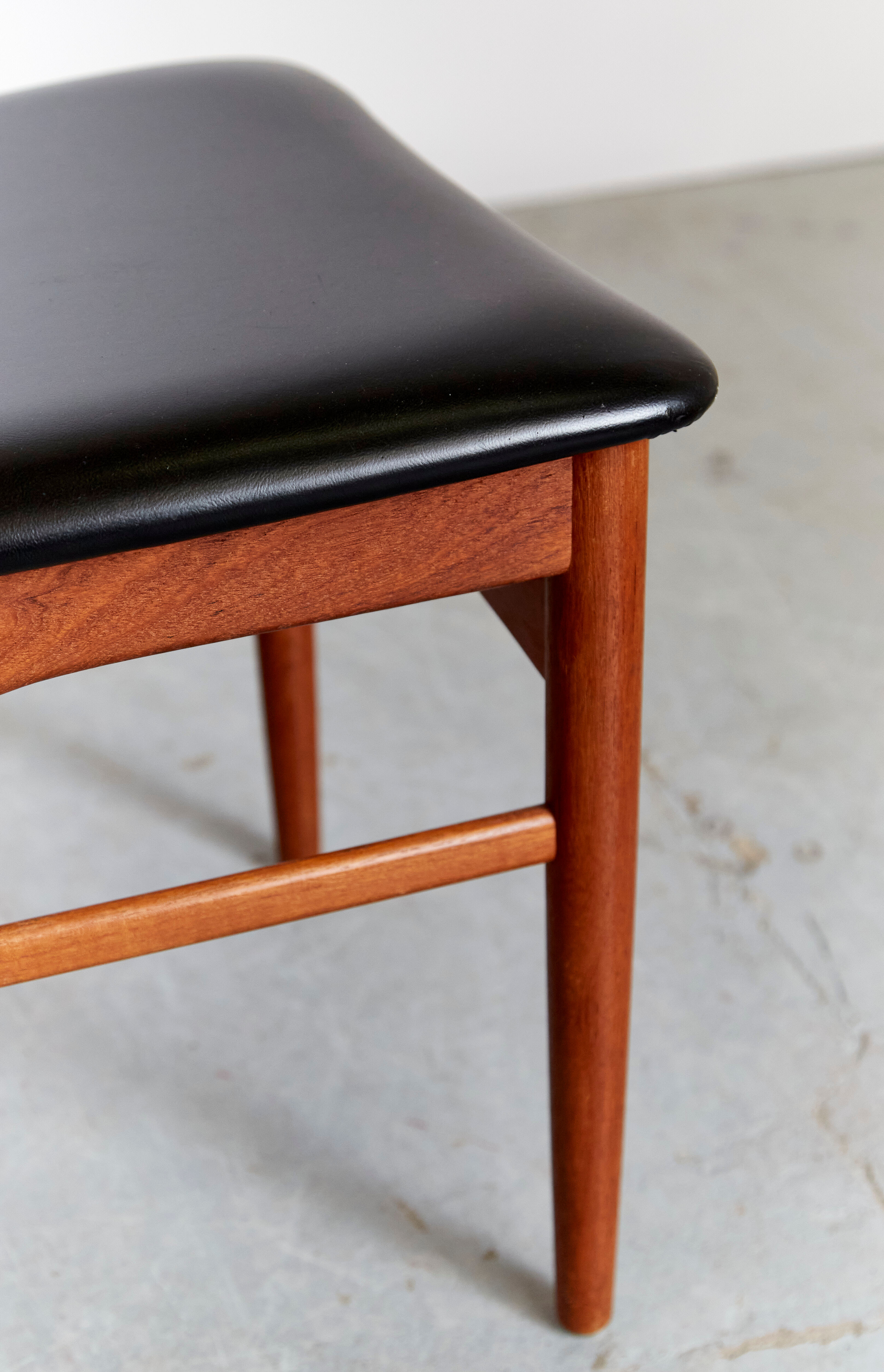 E.W.Bach Teak Dining Chairs for Skovby I Set of Four