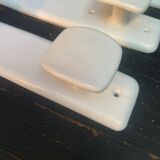 Coat rack, suite of 3 vintage patères